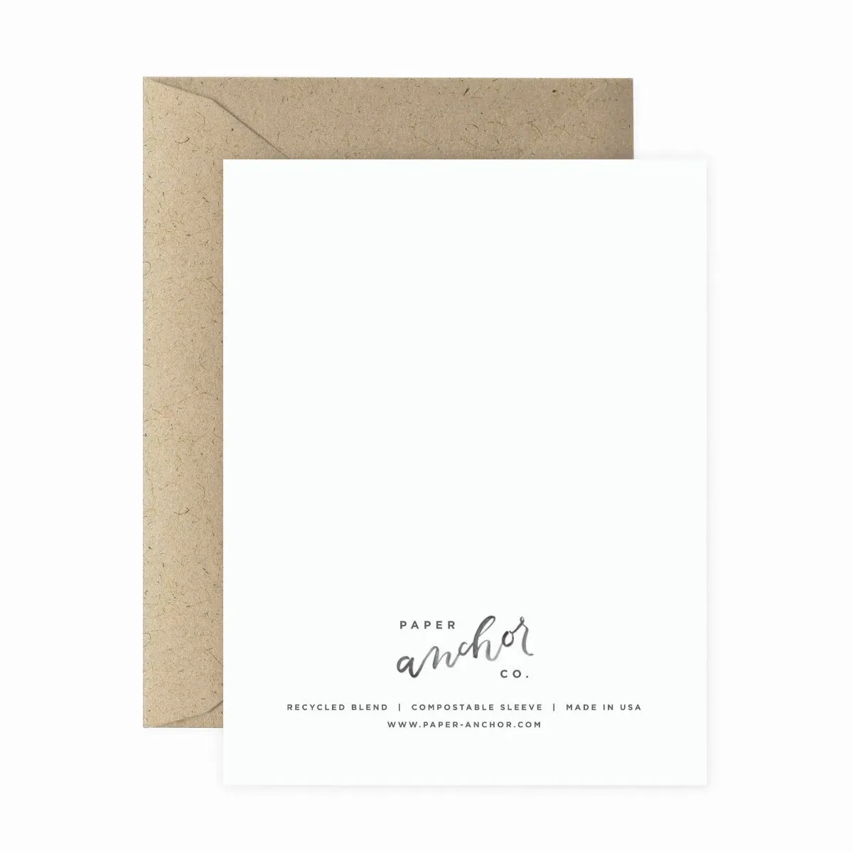 Paper Anchor Co. | Thanks Foliage Greeting Card