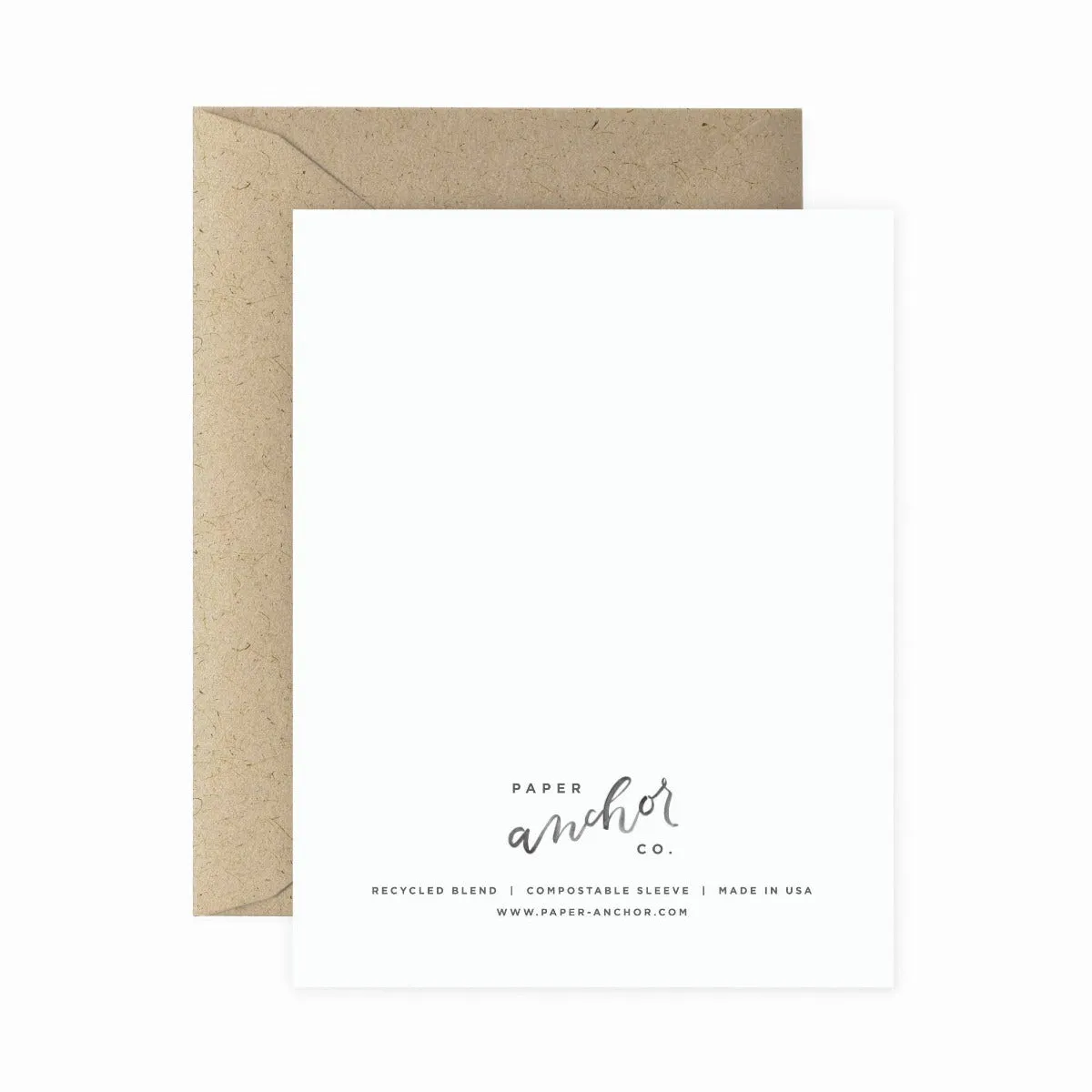 Paper Anchor Co. | Welcome Sweet Baby Wildflower Greeting Card