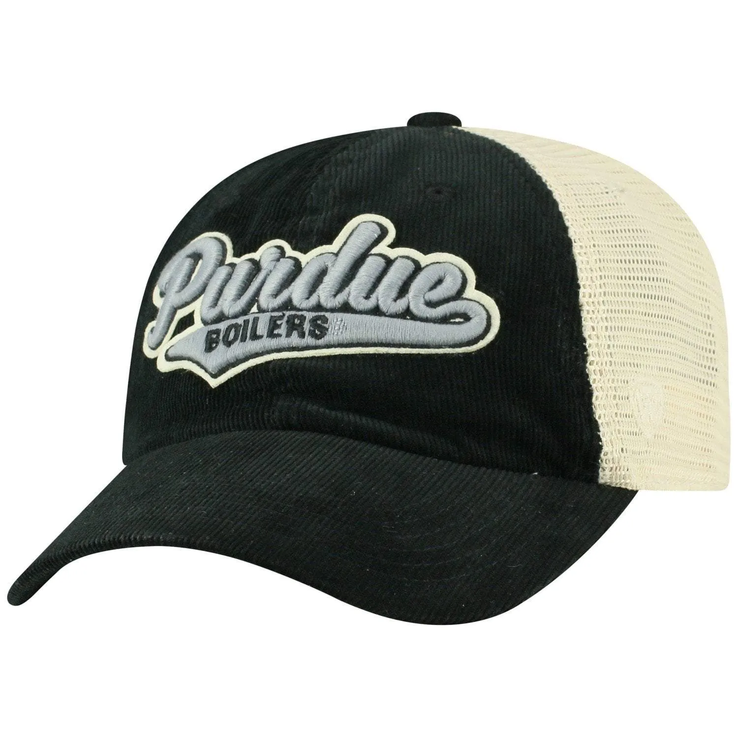 Purdue Boilermakers TOW "Rebel" Corduroy & Mesh Snapback Relax Hat Cap