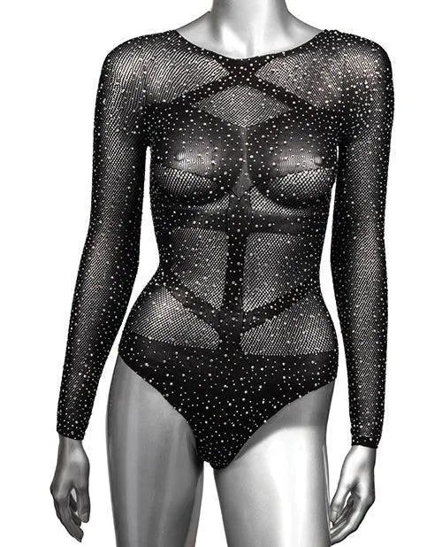 Radiance Long Sleeve Body Suit Black Qn