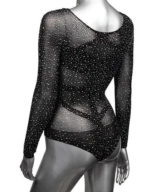 Radiance Long Sleeve Body Suit Black Qn