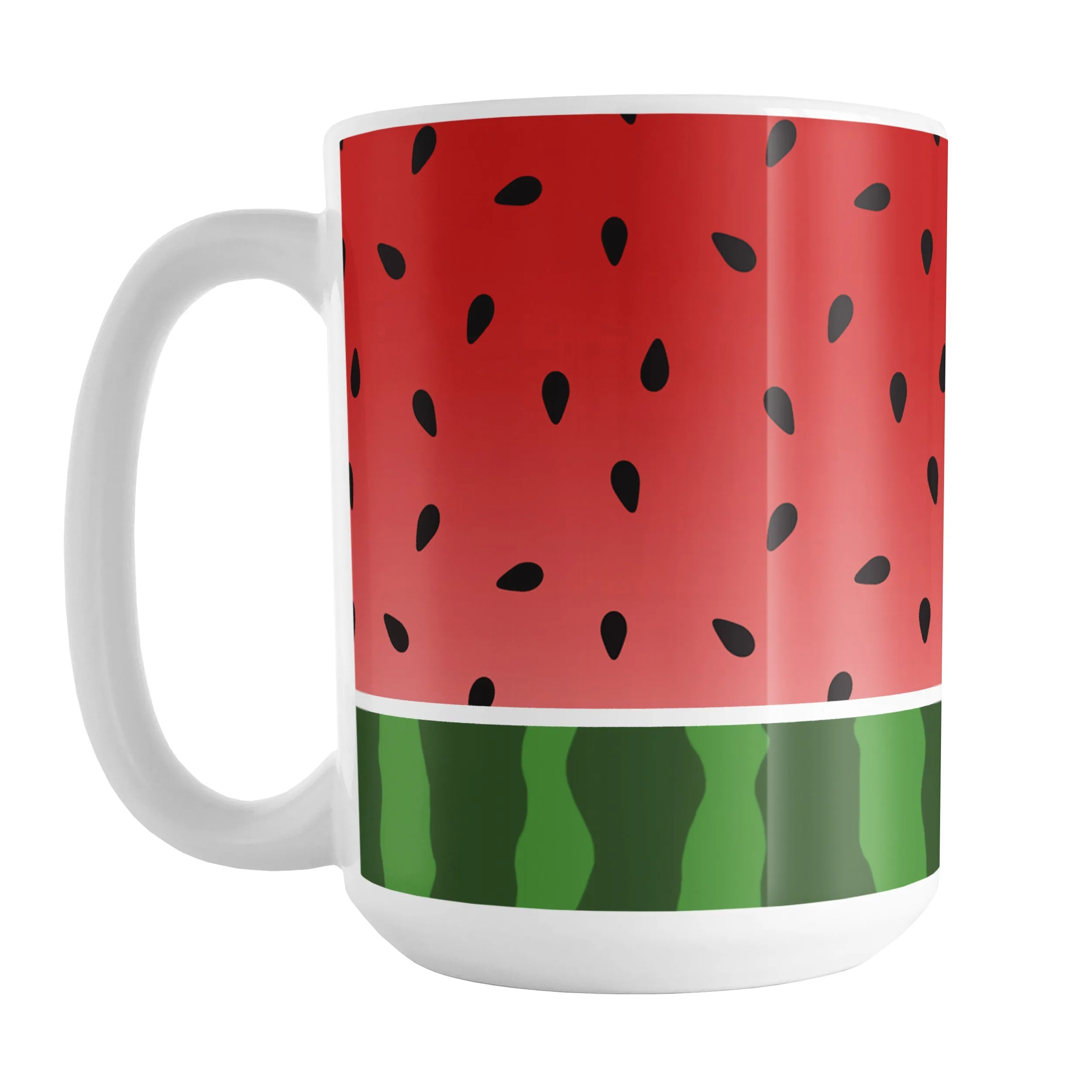 Red and Green Watermelon Mug