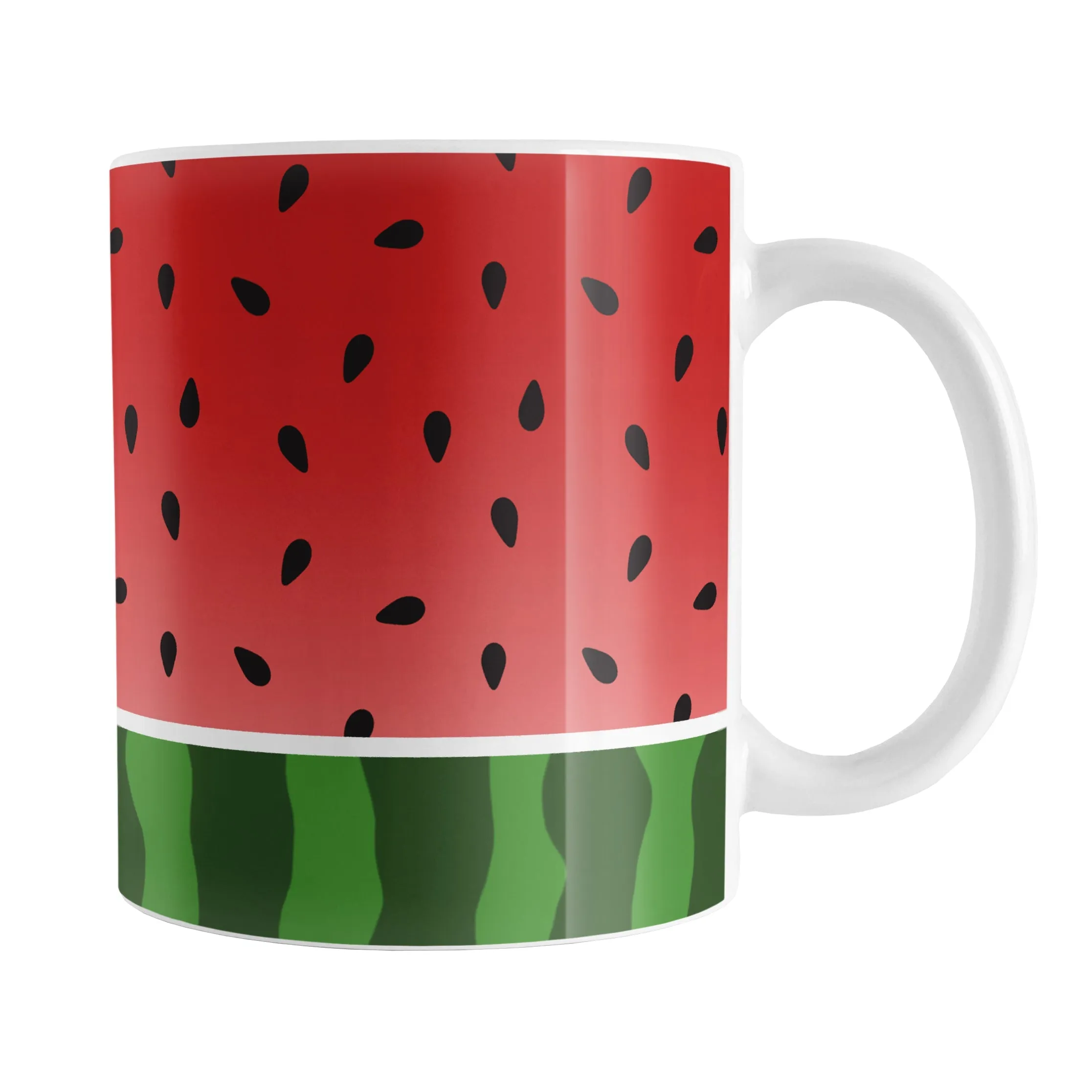 Red and Green Watermelon Mug