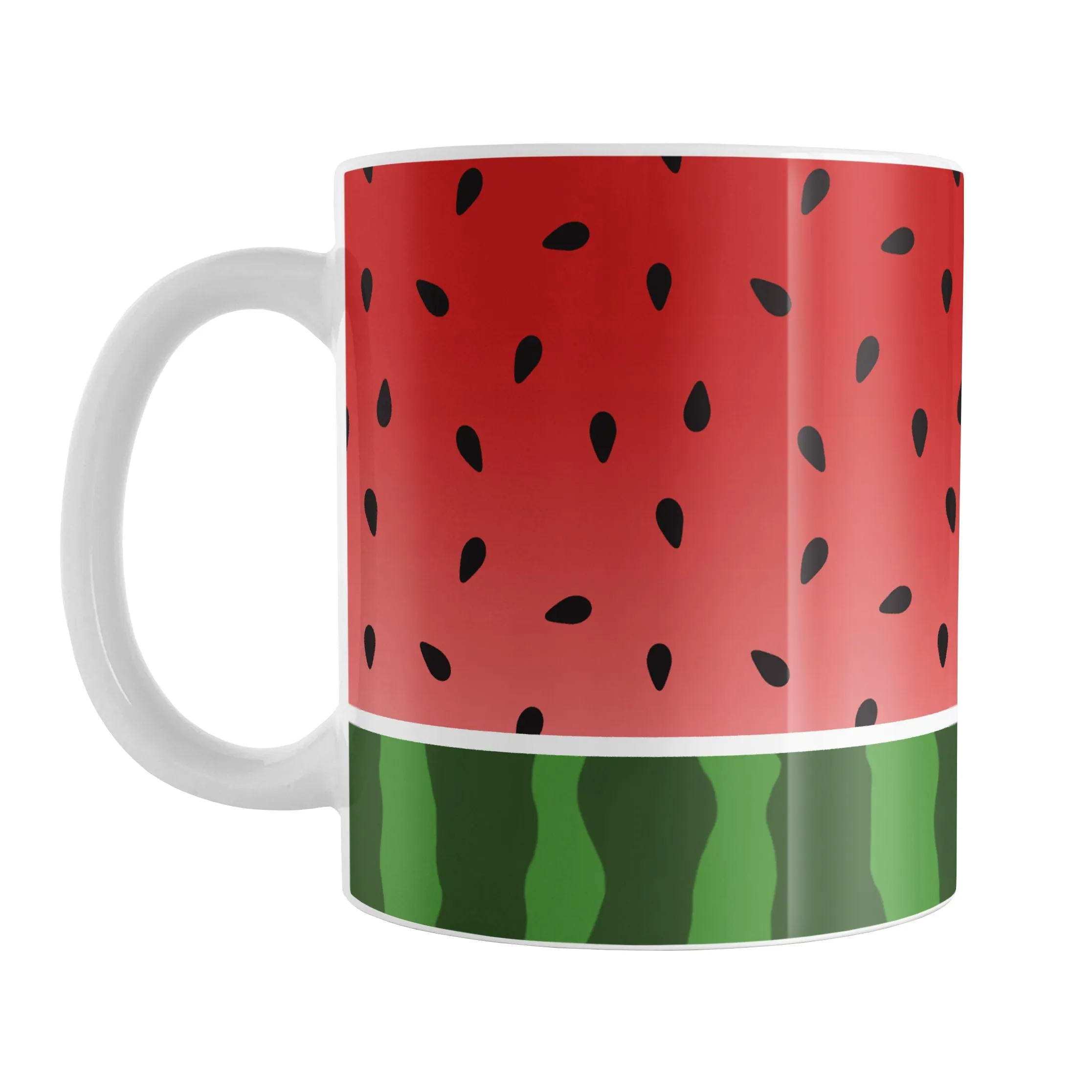 Red and Green Watermelon Mug