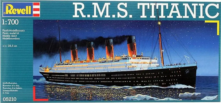 Revell 05210 RMS Titanic Plastic Model Kit