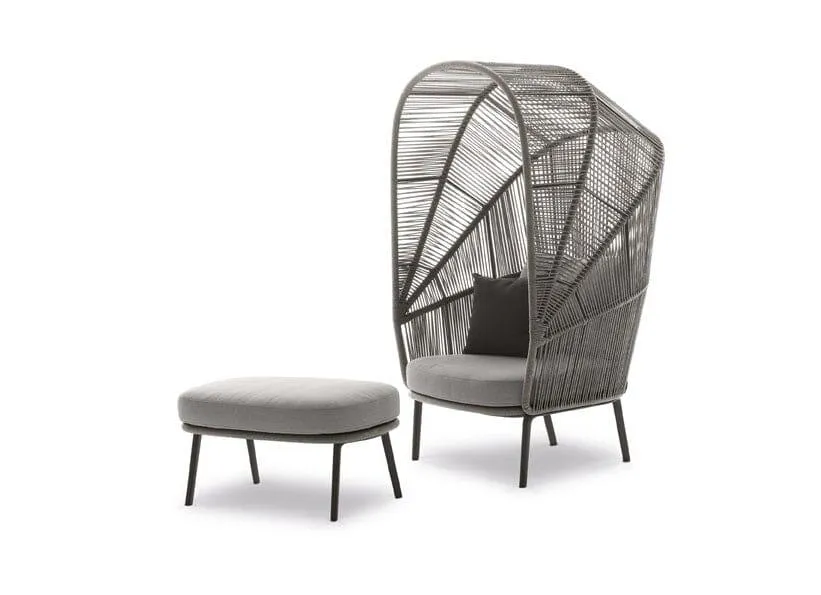 RILLY Cocoon Chair & Footstool 50% Off