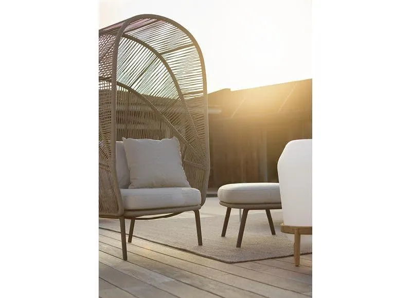 RILLY Cocoon Chair & Footstool 50% Off