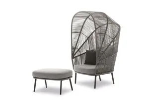 RILLY Cocoon Chair & Footstool 50% Off