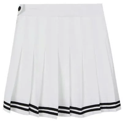 Sailor Preppy Mini Pleated Skirt