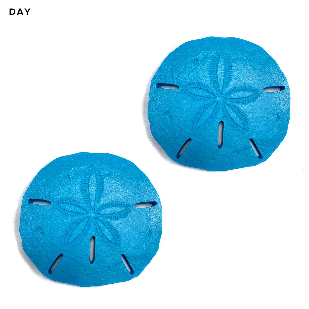 Sand Dollar x 2 - Glow in the Dark Pool Mosaics