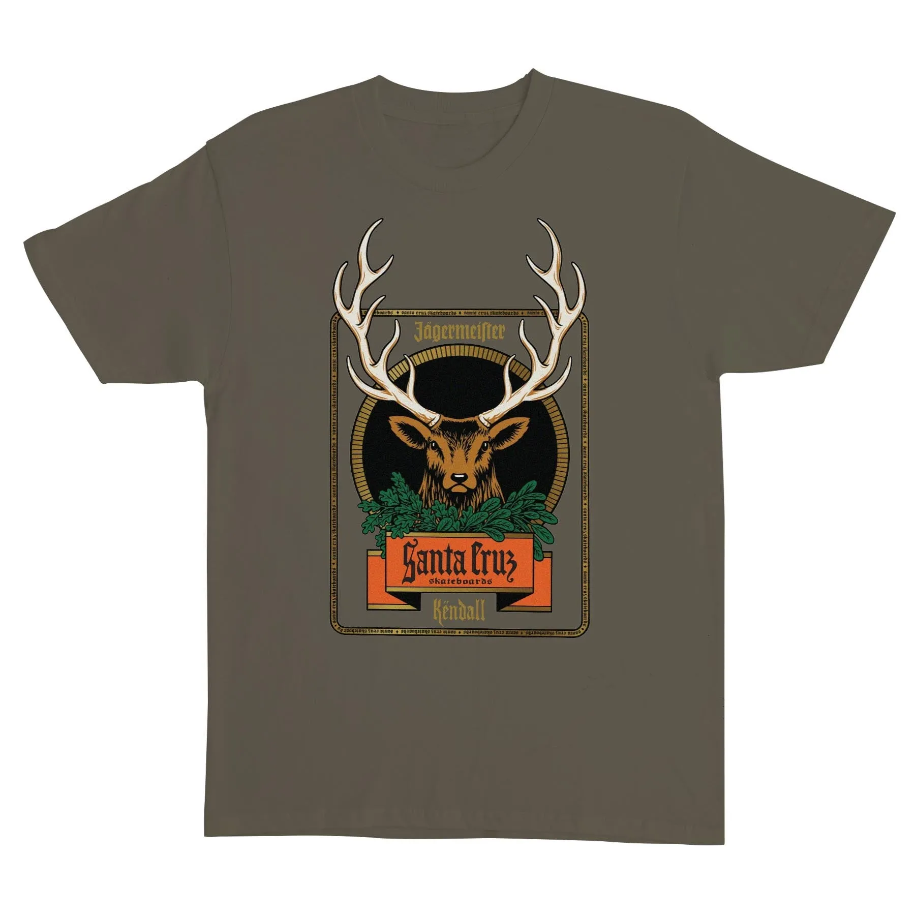 SANTA CRUZ KENDALL JAGERMEISTER DEER T-SHIRT