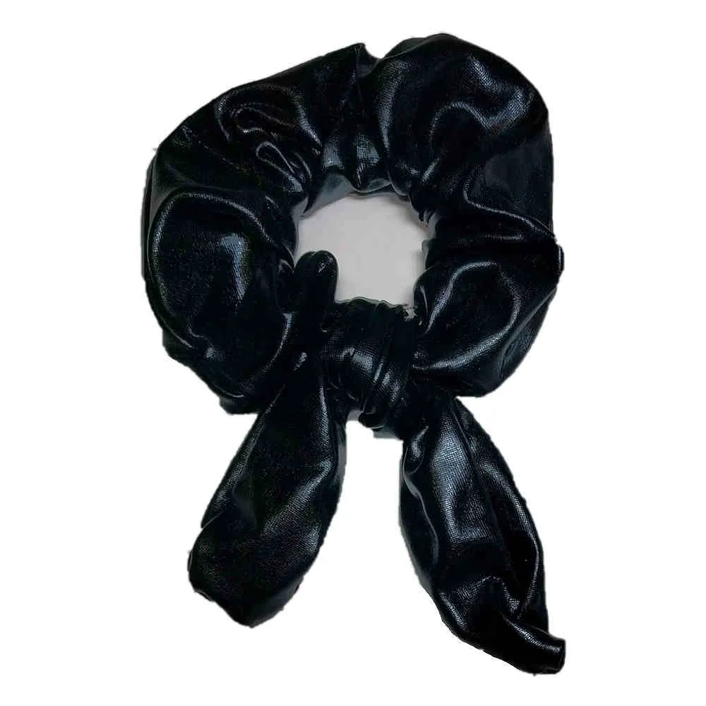 Shiny Scrunchie with Ties