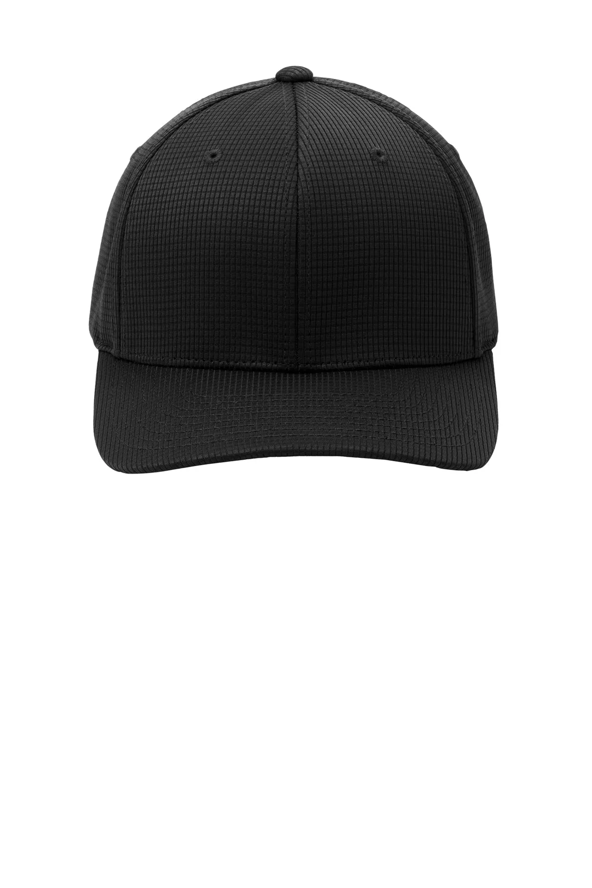 Sport-Tek Flexfit Customized Grid Texture Caps, Black