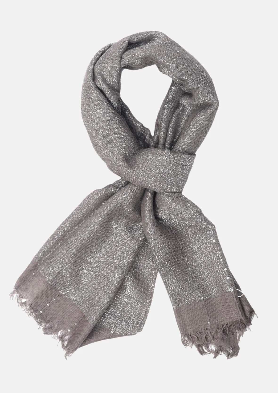 Supersoft Metallic Finish Scarf