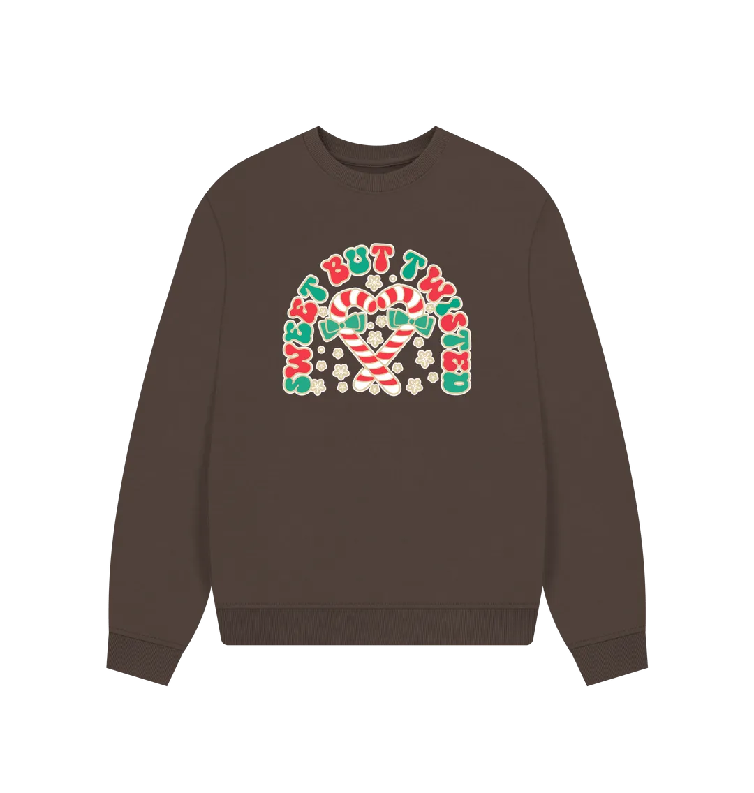 Sweet But Twisted Women's Oversized Christmas Jumper