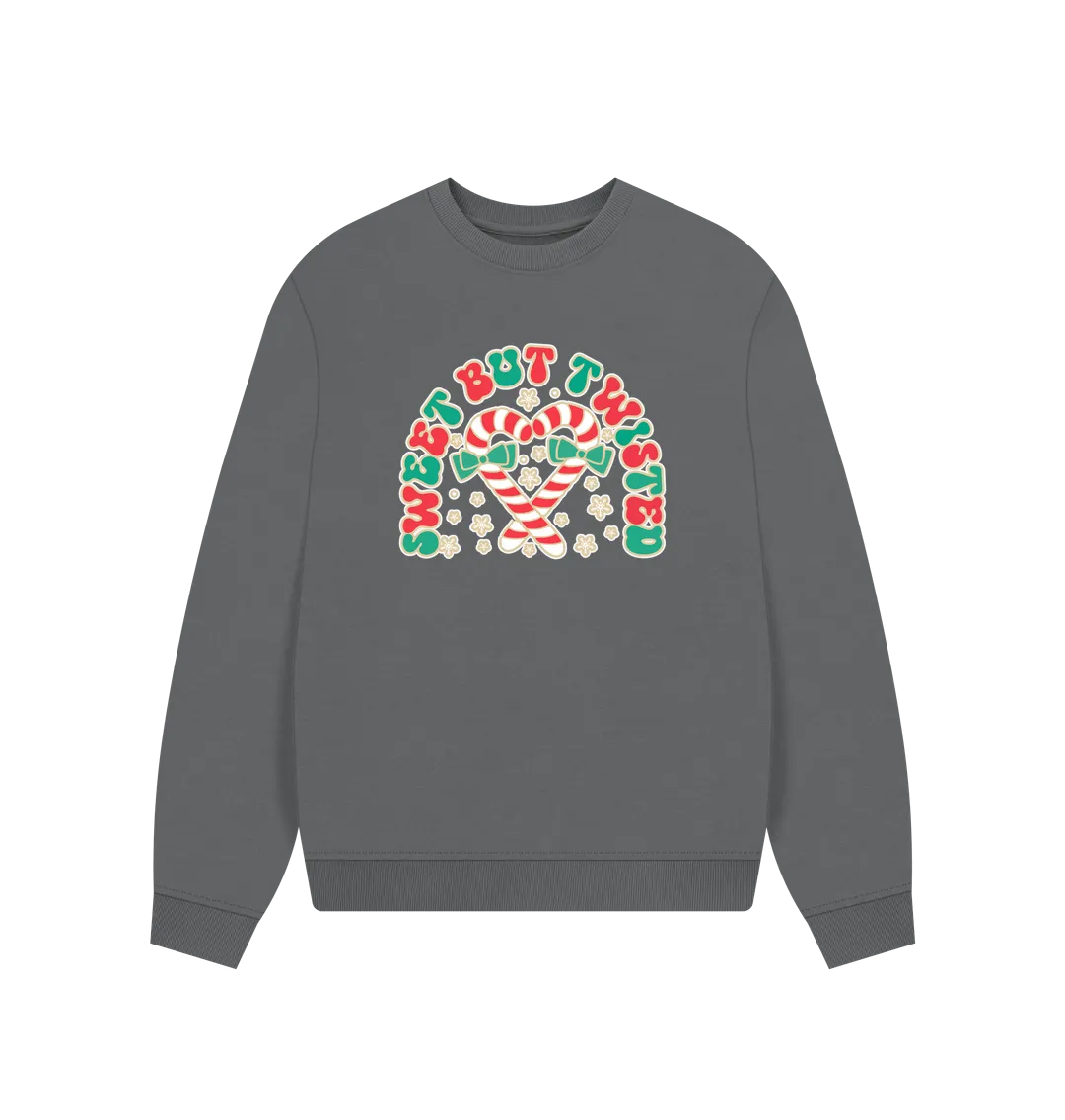 Sweet But Twisted Women's Oversized Christmas Jumper