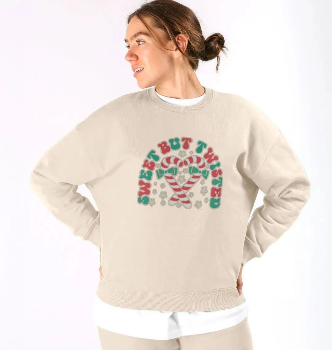 Sweet But Twisted Women's Oversized Christmas Jumper