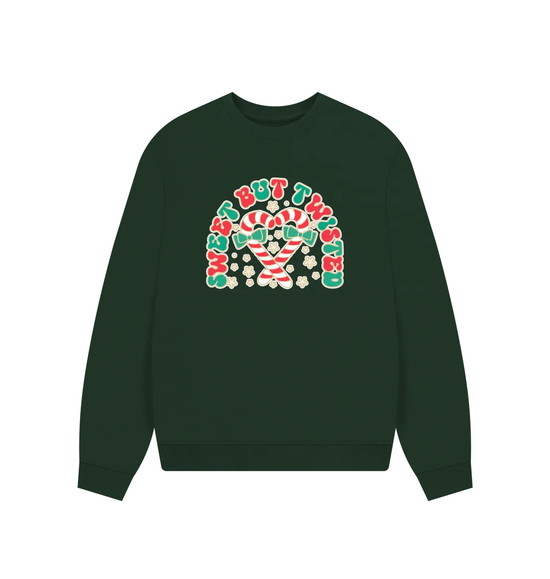 Sweet But Twisted Women's Oversized Christmas Jumper