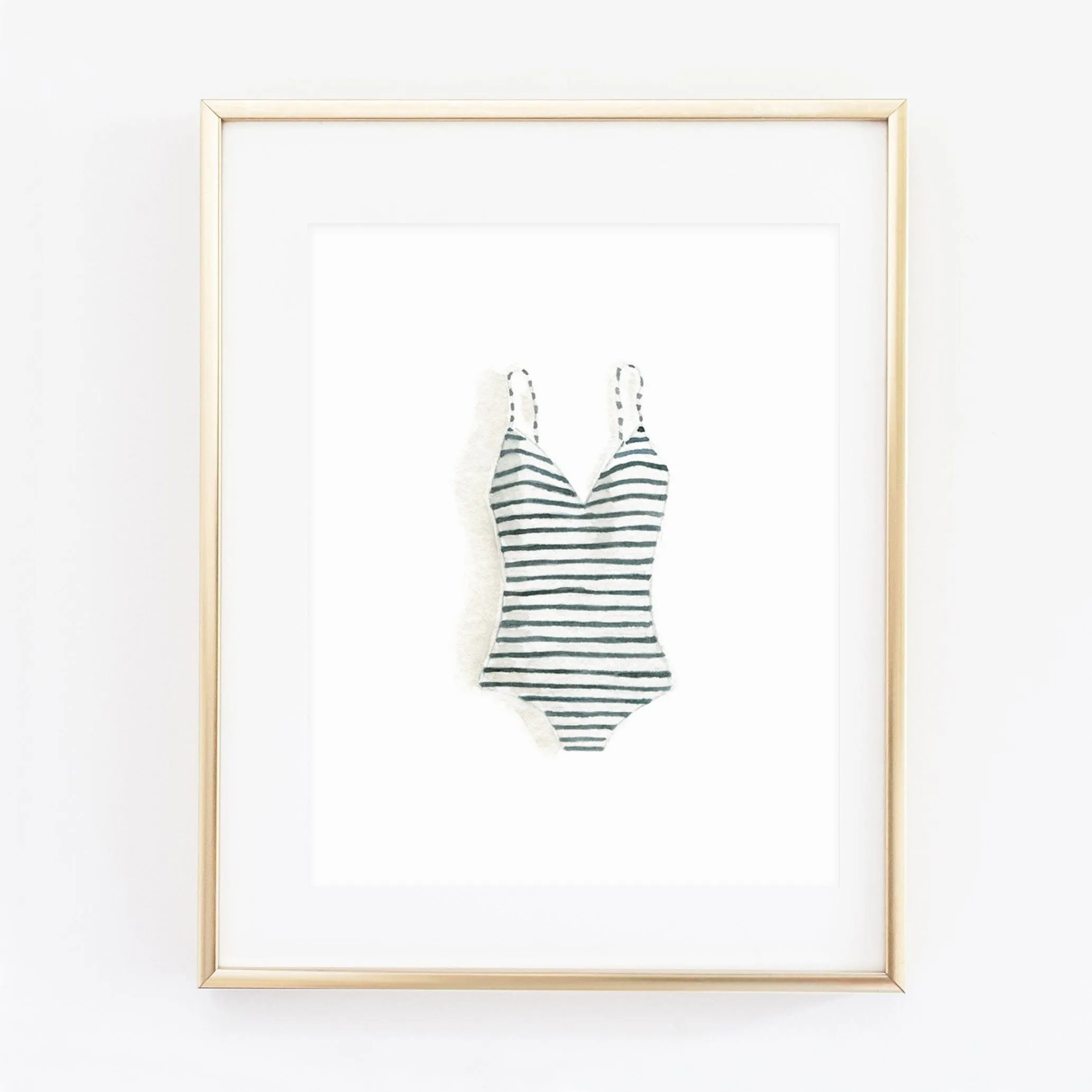 swimsuit art print