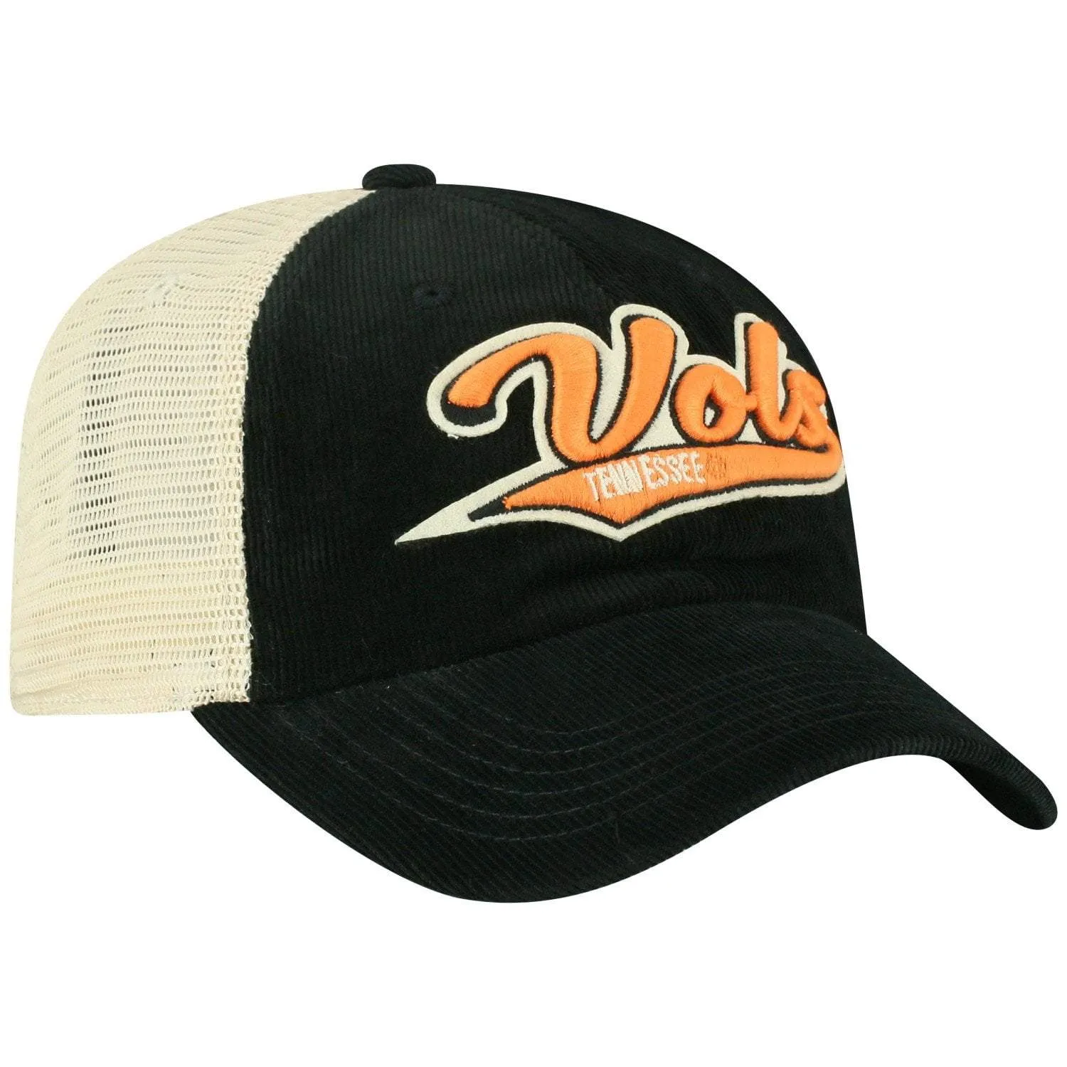 Tennessee Volunteers TOW "Rebel" Corduroy & Mesh Snapback Relax Hat Cap