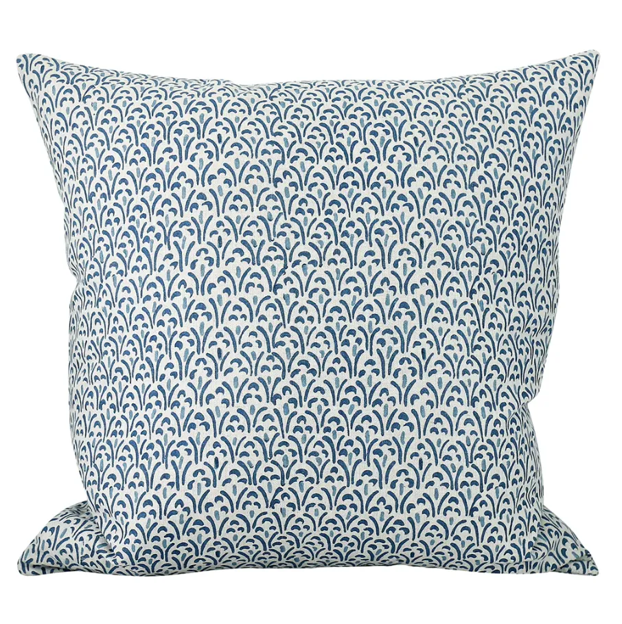 Walter G Collioure Azure Linen Cushion