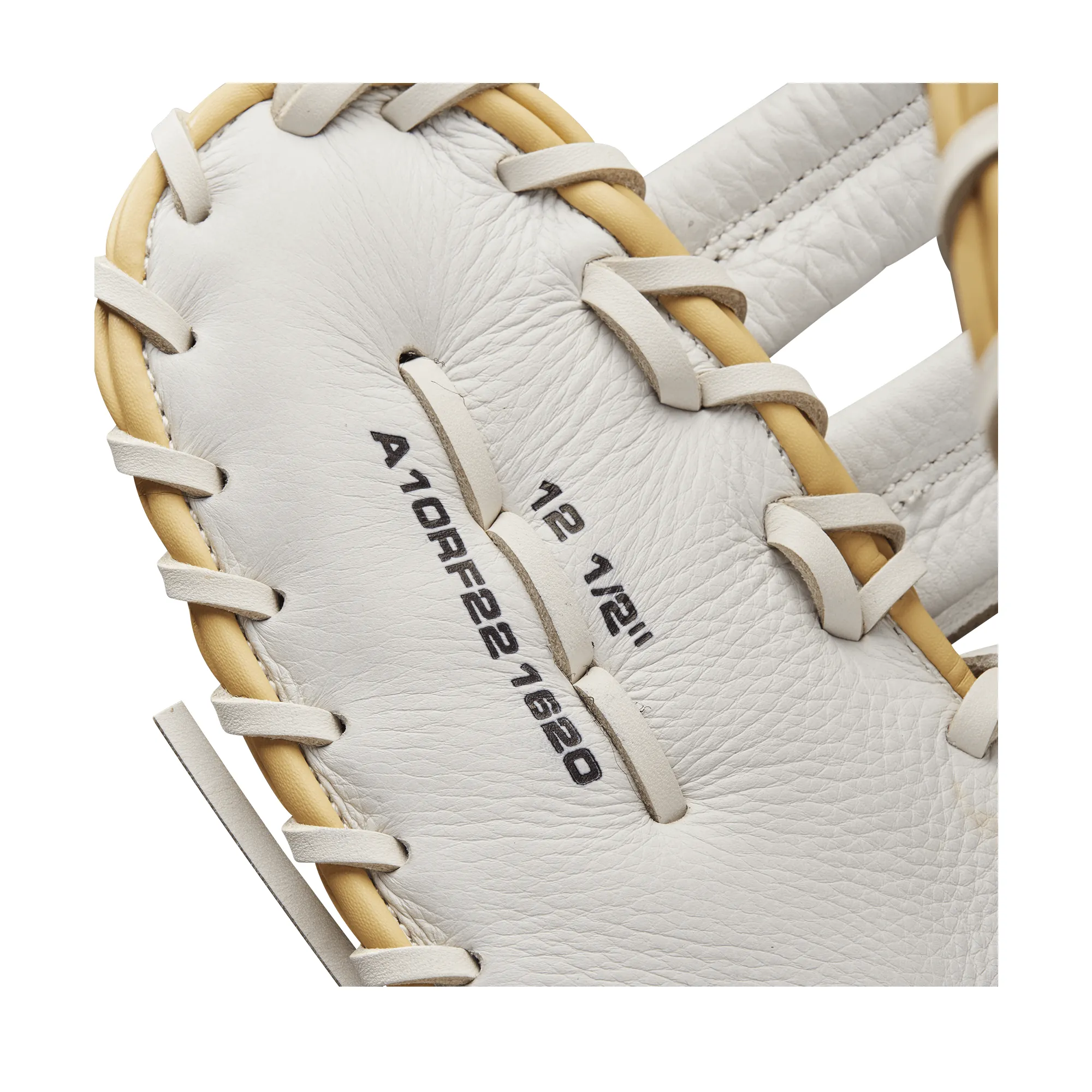 Wilson A1000  Fastpitch 1620 1B Mitt 12.5 White/Blonde/Grey