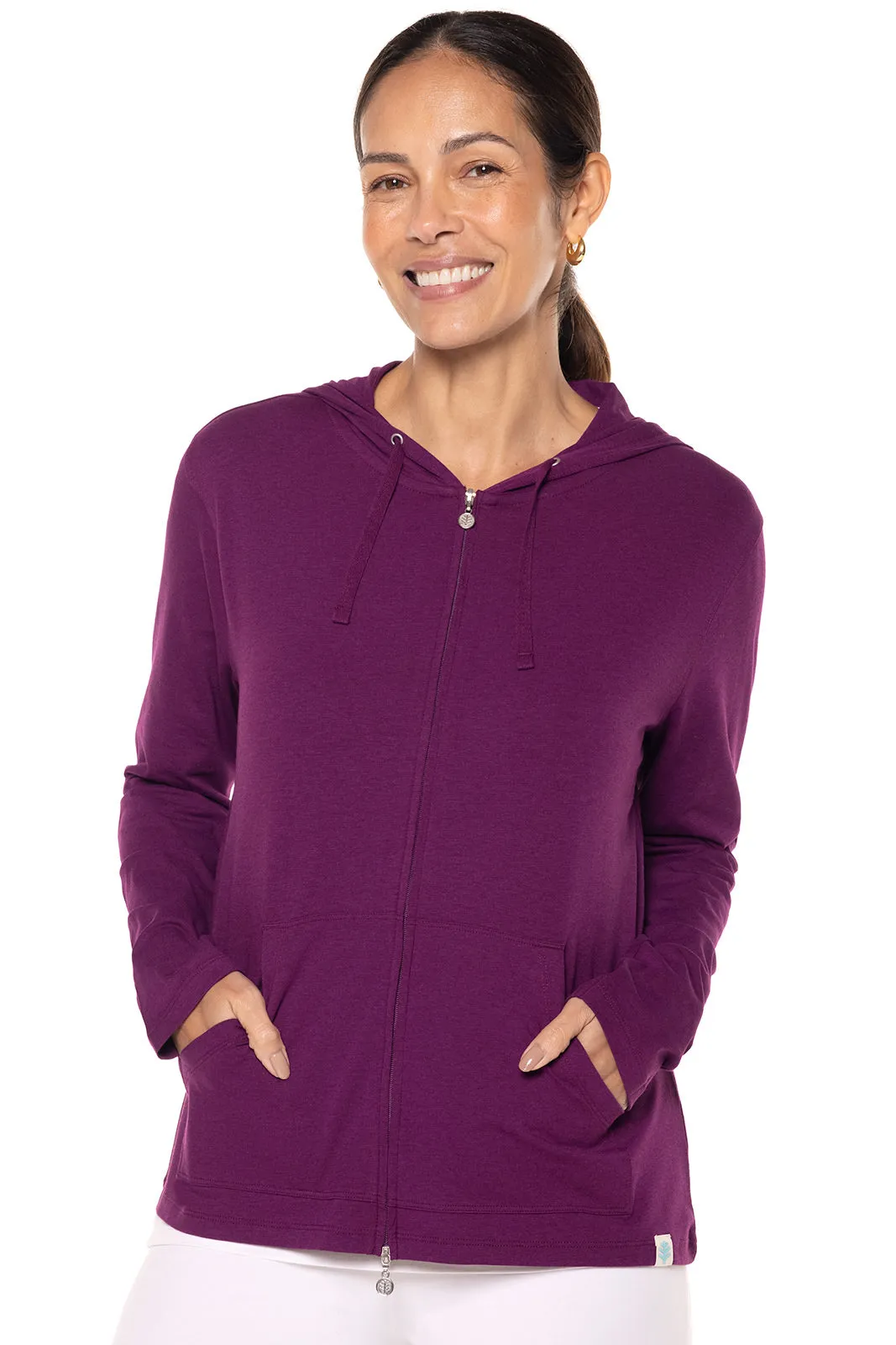 Women's Seaside Hoodie  |  Rich Plum