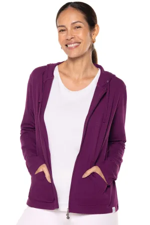 Women's Seaside Hoodie  |  Rich Plum