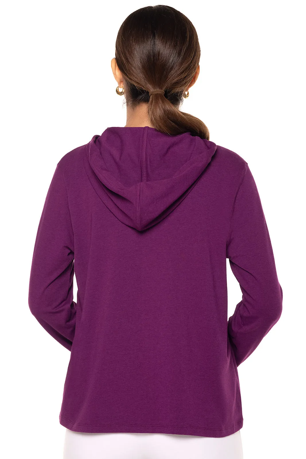 Women's Seaside Hoodie  |  Rich Plum